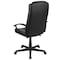 Flash Furniture Leather Task Chair, Black CH-197051X000-BK-GG - alternate 10